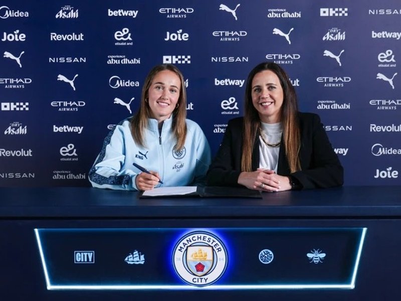 WSL: Manchester City sign German midfielder Sydney Lohmann on 4-year deal. Photo credit: Manchester City