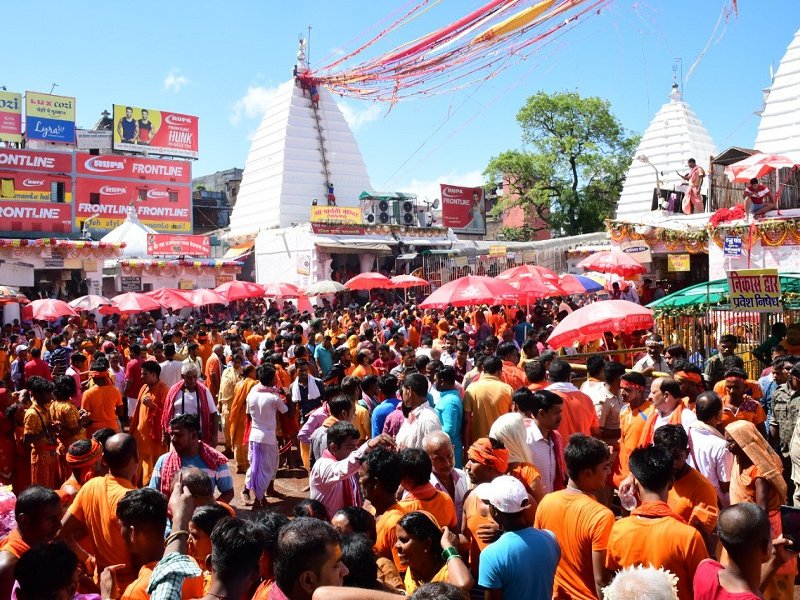 World-famous Shravani Mela begins in Deoghar, lakhs of Kanwariyas embark on 108 km pilgrimage