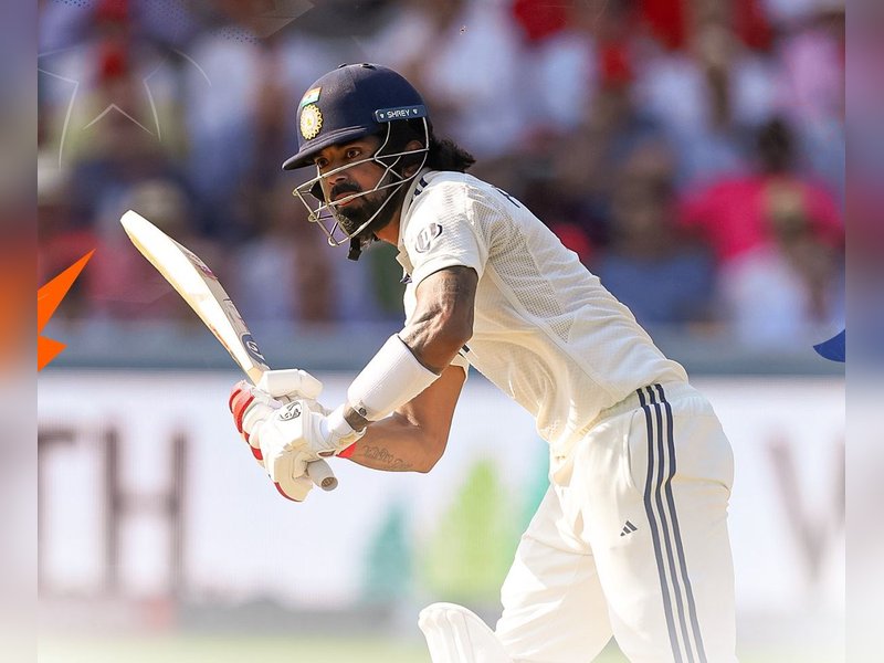 K.L.  Rahul unbeaten on 53 as India trail England by 242 runs after Jasprit Bumrah picks 5-74 on the second day of the third Test of the Anderson-Tendulkar Trophy series at the Lord's in London on Friday. Photo credit: BCCI
