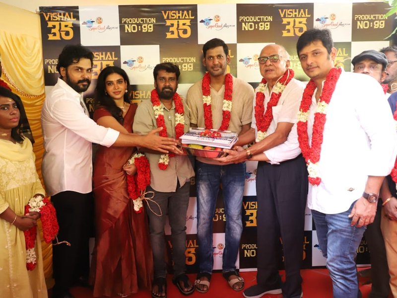 'Vishal 35': Vishal announces his next with Dushara Vijayan