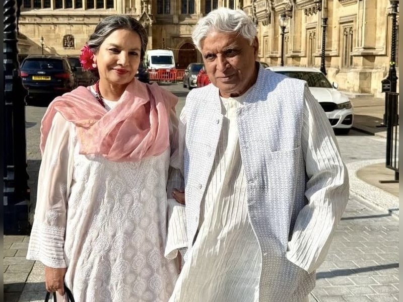 Javed Akhtar gives session on Urdu at British Parliament, Shabana shares picture