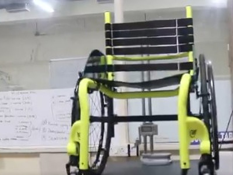 IIT Madras develops country's lightest wheelchair