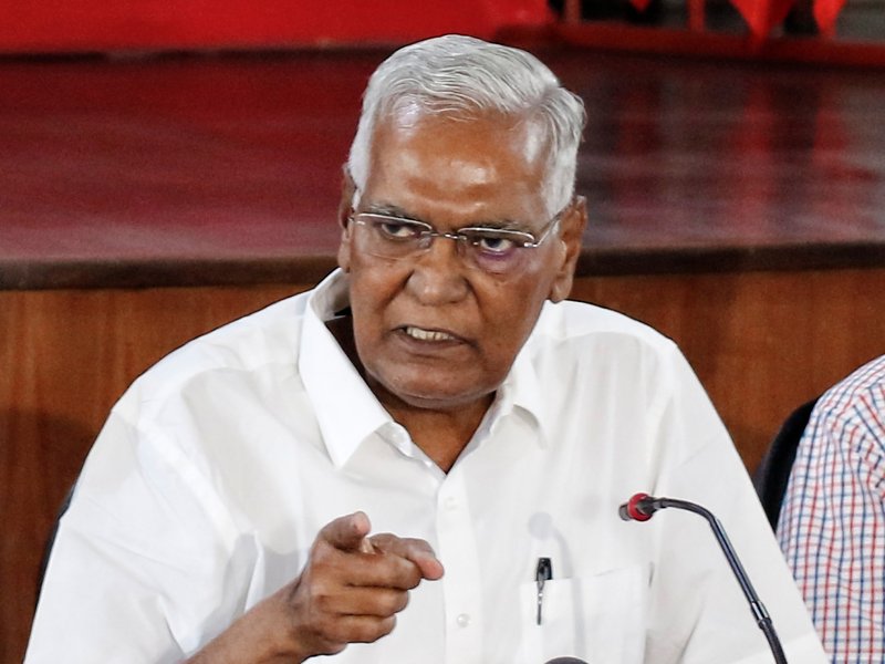 'Beware of urban Naxals': BJP blasts CPI's D Raja over call for talks with Maoists