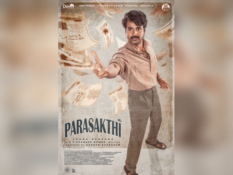 Sivakarthikeyan's 'Parasakthi' unit to begin next shooting schedule in Pollachi