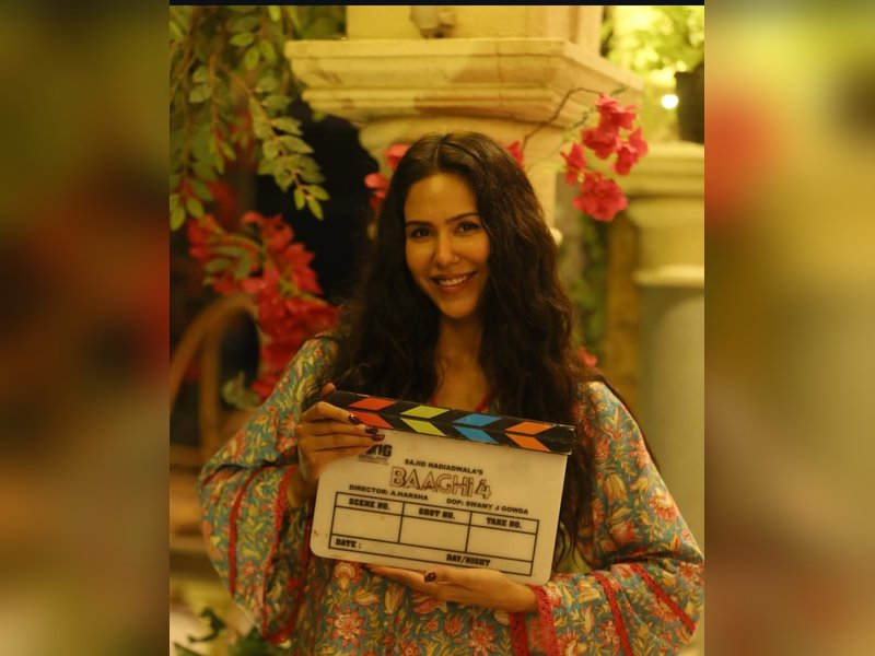 Sonam Bajwa says 'Can’t wait to share this chapter with you' as she wraps up the 'Baaghi 4' shoot