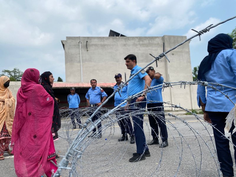 At serious risk of violent police crackdown: Protesting Baloch activists in Islamabad