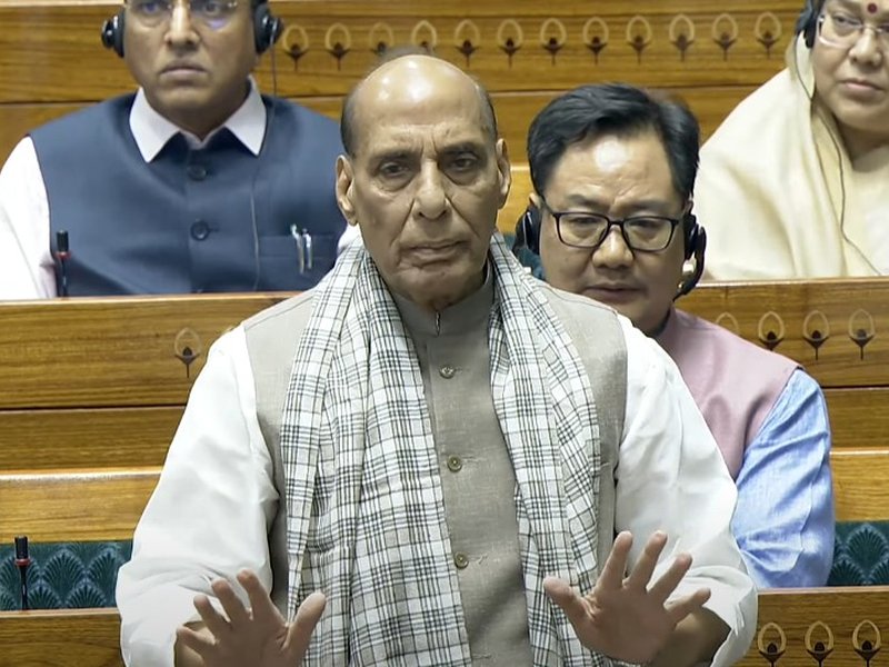 Ready to take up discussions on matters raised by Oppn: Defence Minister Rajnath Singh