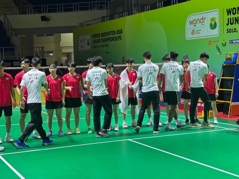 Badminton Asia Junior Mixed Team C'ships: India go down fighting to Japan in QF (Credit: BAI)