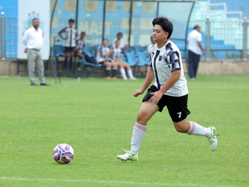  Mother’s International, Sanskriti and Air Force School emerge victorious in their respective matches on Day 1 of Oriental Cup 2025 at Dr. Ambedkar Stadium in New Delhi on Monday. 