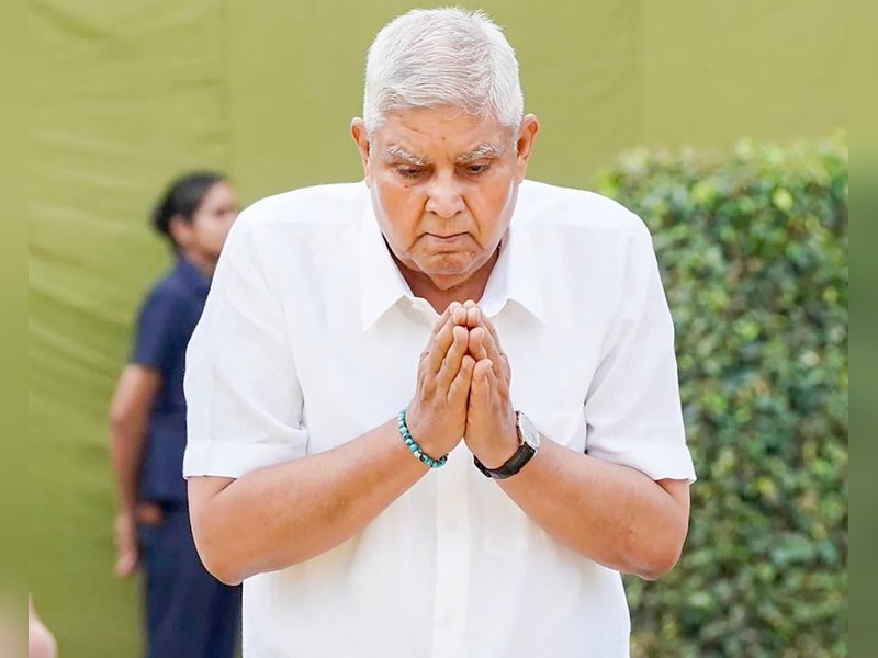 Jagdeep Dhankhar steps down as Vice President of India