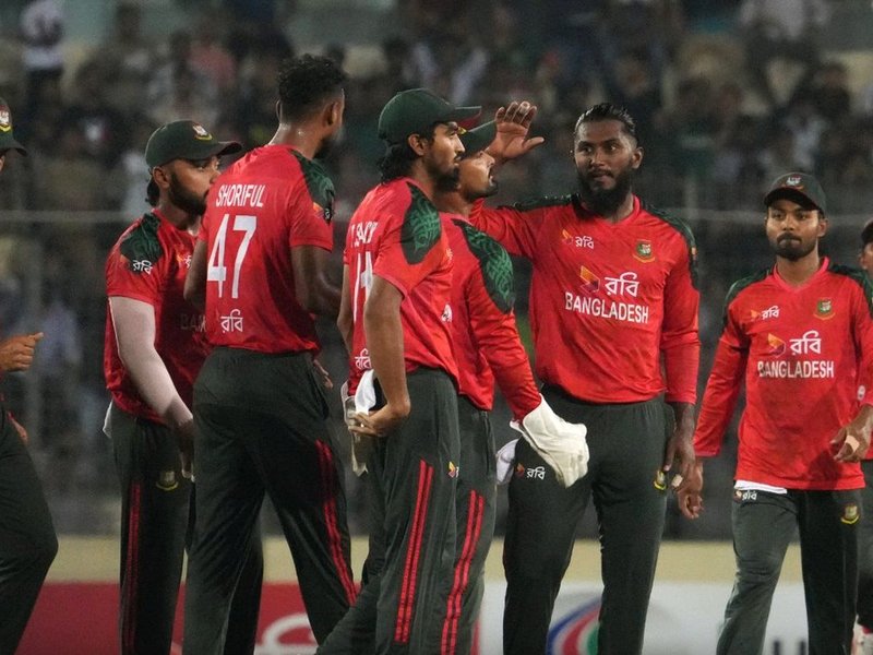 Bangladesh clinch historic T20I series win over Pakistan in Dhaka thriller. Photo credit: Bangladesh Cricket/X