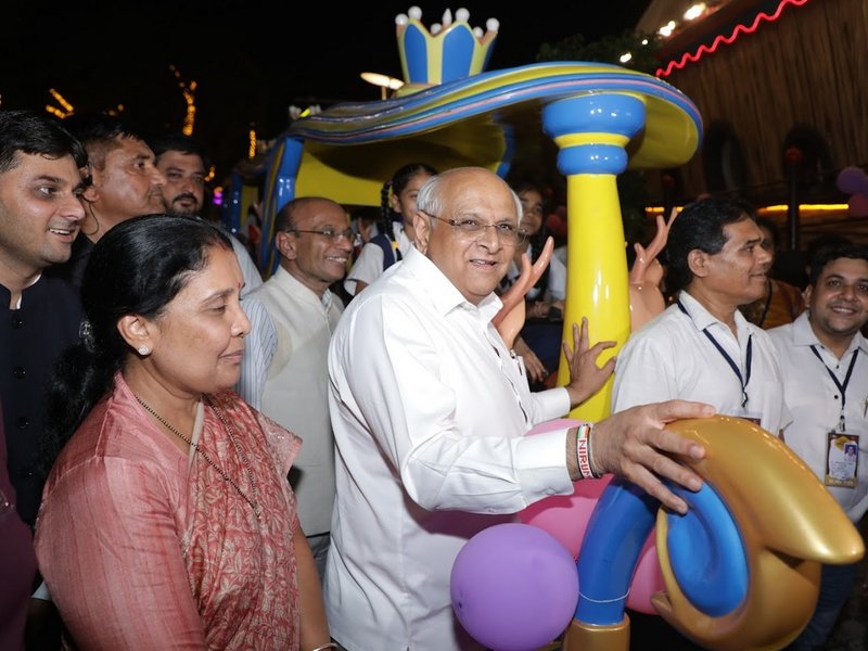 Gujarat CM Bhupendra Patel inaugurates revamped Bal Vatika at Ahmedabad’s Kankaria lakefront