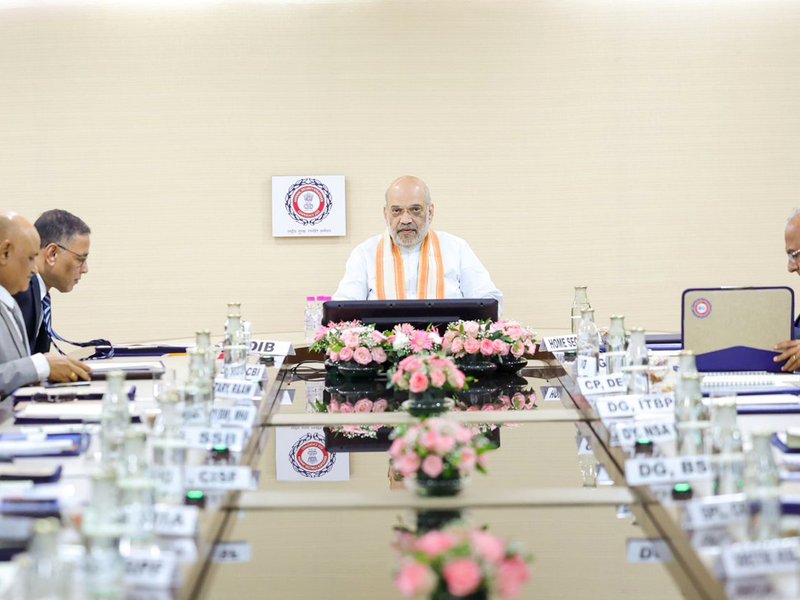 Fugitive terrorists, aviation threats in focus at security conclave addressed by HM Shah