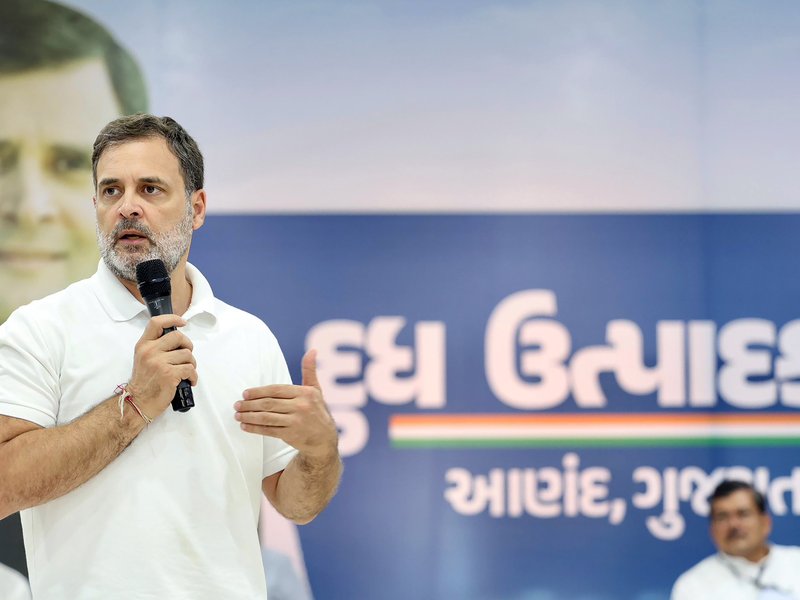 Gujarat: Rahul Gandhi launches training camp for newly appointed district Congress chiefs in Anand
