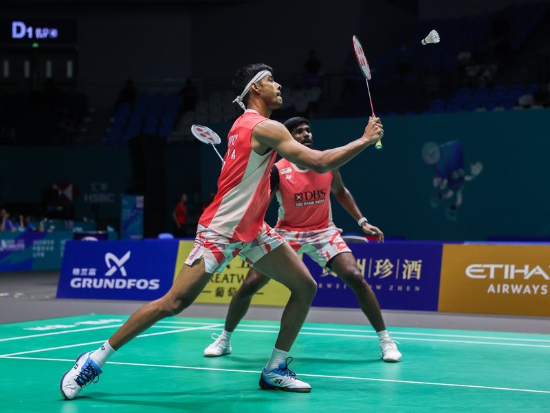 China Open: Satwik-Chirag exit after semis loss