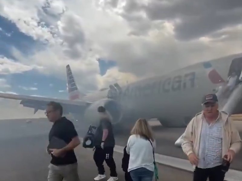 Flight's landing gear catches fire at US airport; aborts takeoff