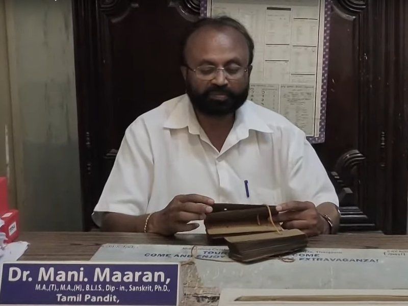PM Modi lauds Mani Maran’s efforts to preserve Tamil palm leaf manuscripts