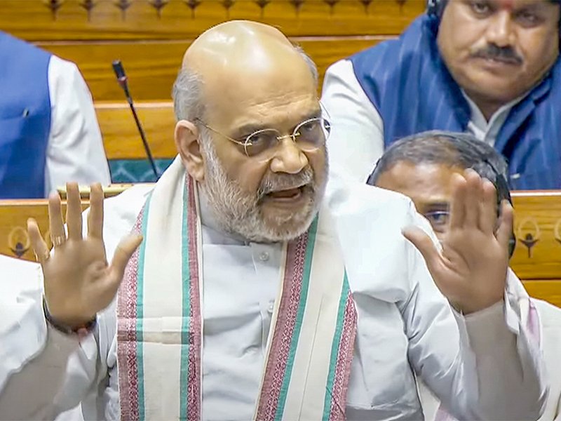 Whom do you want to save?, HM Shah hits out at P Chidambaram’s ‘homegrown terrorists’ remark