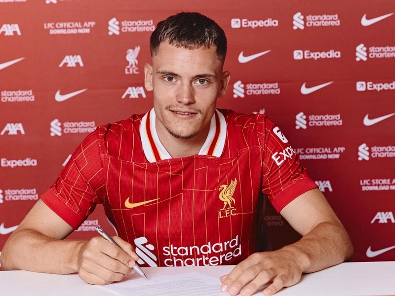 Wanted to join the club that ranks top three in world: Florian Wirtz on Liverpool move (Credit: Liverpool/X)