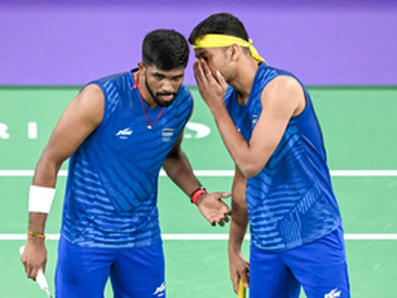 Indian shuttlers Satwiksairaj Rankireddy and Chirag Shetty cruise into second round of men's doubles; Anmol, Tasnim advance to main draw of singles in the Macau Open Super 300 in Macau on Tuesday. Photo credit: BAI File photo, 