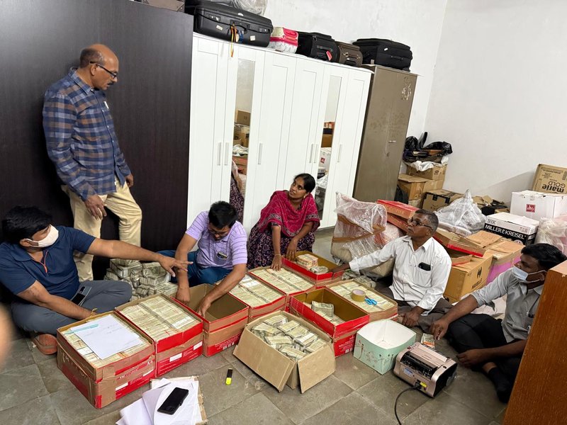 Rs 11 crore cash seized from guesthouse in Andhra liquor scam case