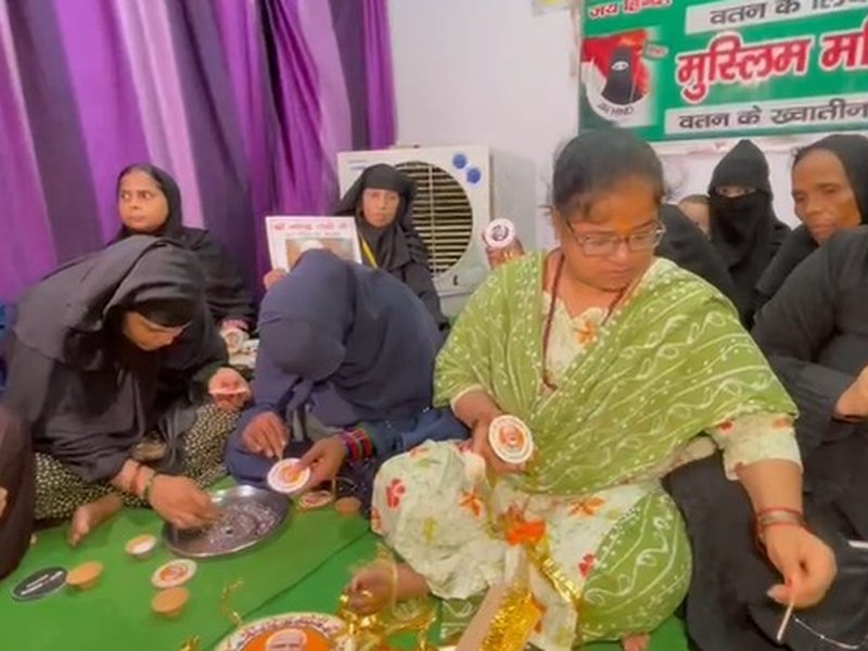 Varanasi: Muslim women craft 'Operation Sindoor'-themed rakhis for PM Modi ahead of Raksha Bandhan