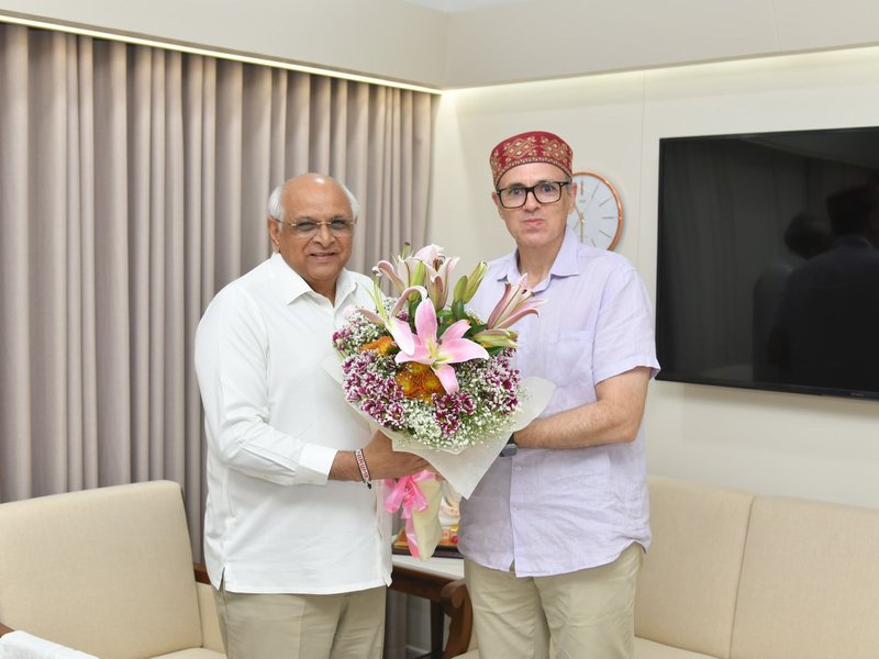 J&K CM Omar in Gujarat to woo tourists back to Kashmir post-Pahalgam attack