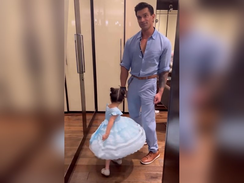 Bipasha shows what it's like to be a ‘girl dad’ with ‘Mr. Macho’ Karan Singh Grover