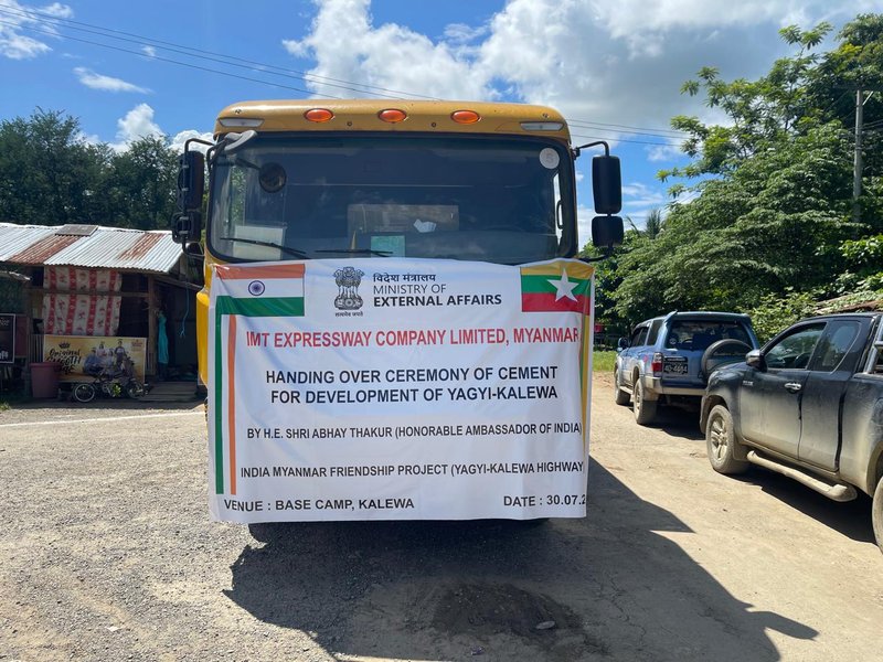 Indian envoy in Myanmar reviews progress of trilateral highway project