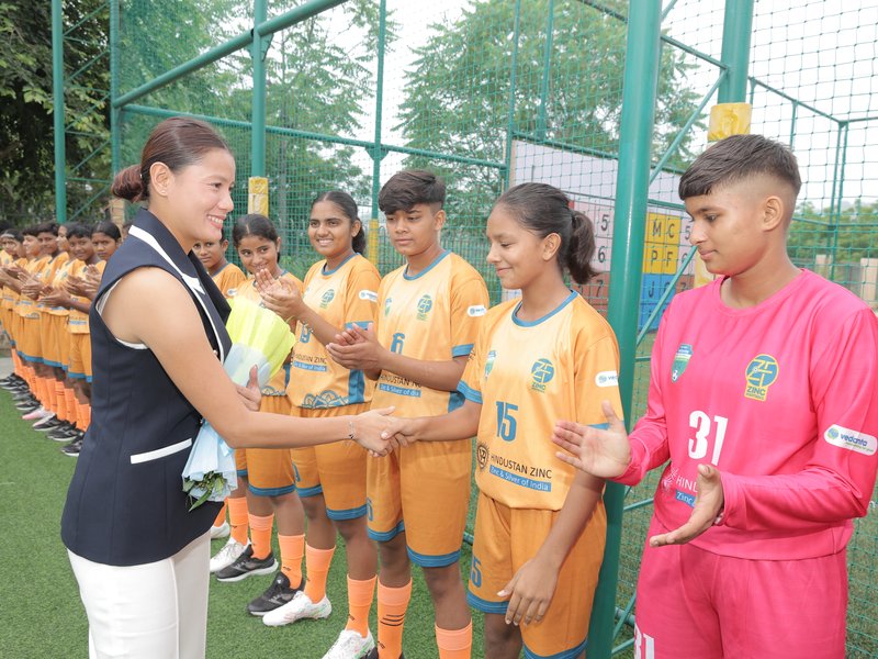 Strong friendlies key to success in AFC Women's Asian Cup, says India football captain Sweety Devi. Photo credit: AIFF