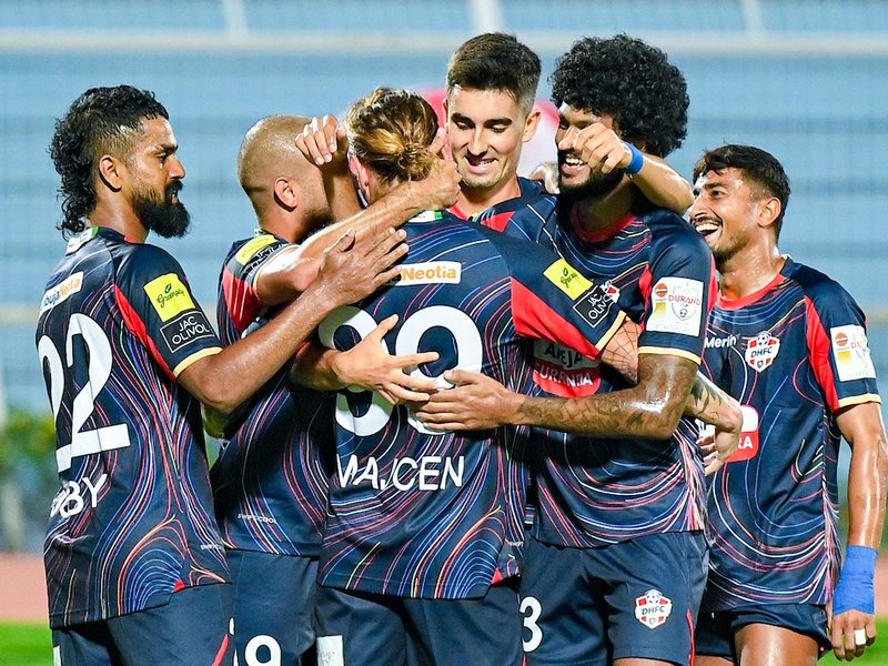 Four-star Clayton Silva powers Diamond Harbour FC to 8-1 win over BSF FC in 134th Durand Cup at the Kishore Bharati Krirangan (KBK) in Kolkata on Friday. 