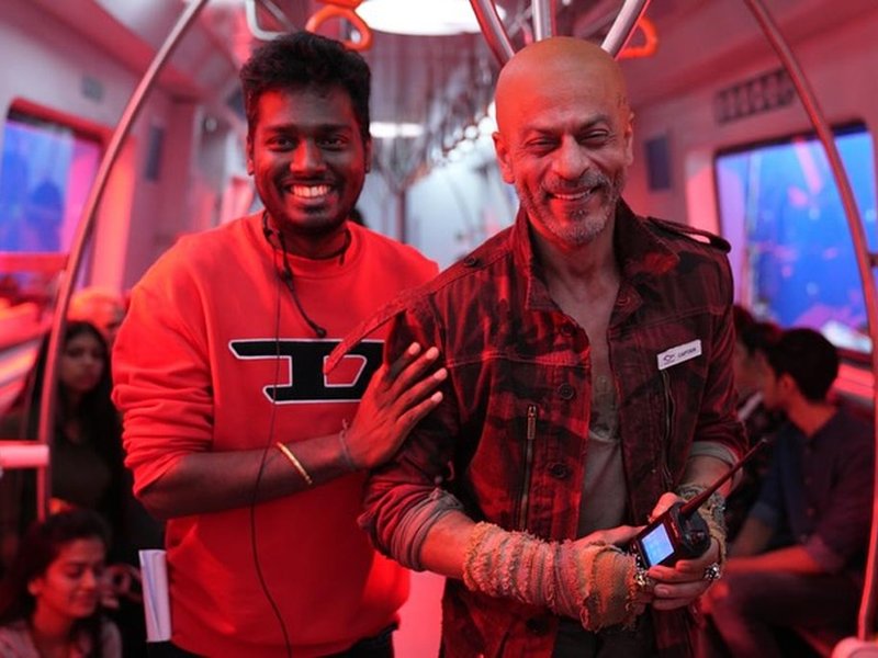 Director Atlee tells Shah Rukh Khan: Super happy you got the National Award for our movie Jawan!	