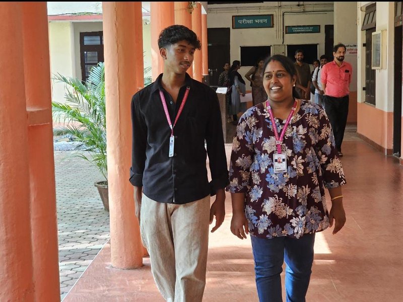 Kerala mother, son are ‘classmates’ as both pursue graduation in same college