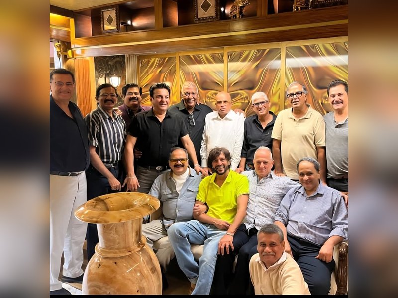 Chunky Panday celebrates Friendship Day with his school squad