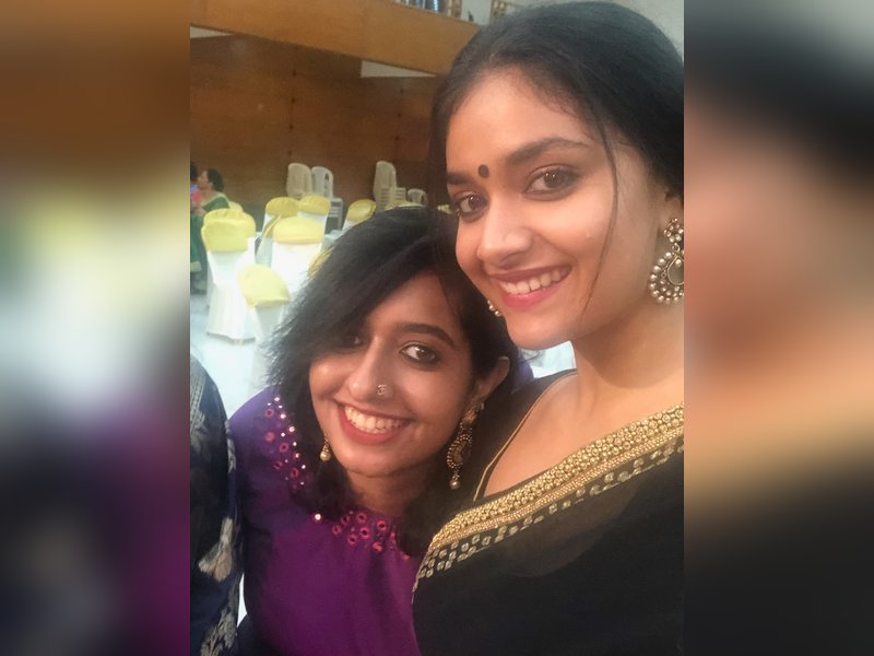 Keerthy Suresh fondly remembers her late childhood friend Maneesha (Photo Credit: Keerthy Suresh Instagram)