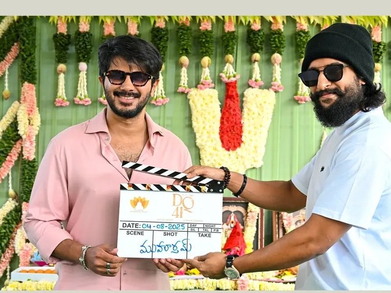 'DQ41': Nani gives the first clap for Dulquer Salmaan's next