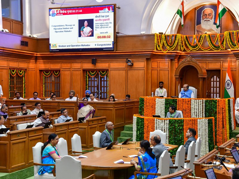 Delhi Assembly: CM, BJP MLAs hail armed forces, PM Modi for Operation Sindoor (Lead)