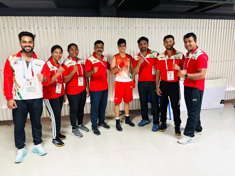 India assured of six medals as two women, four men advance to semifinals of the U22 Asian Boxing Championships 2025 in Bangkok, Thailand, on Monday. Photo credit: BFI 