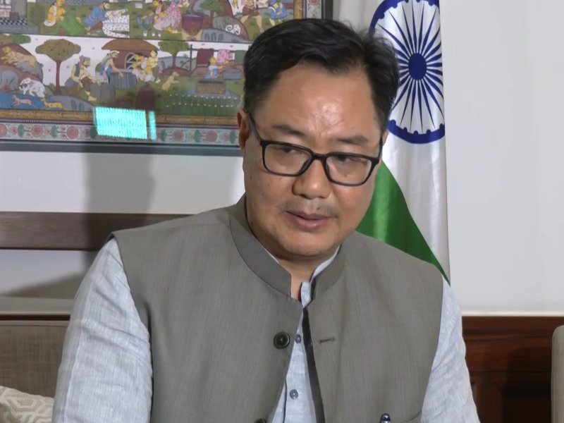 Rijiju slams Kharge, Oppn for 'spreading lies' on CISF presence in Rajya Sabha (Photo Source-IANS)