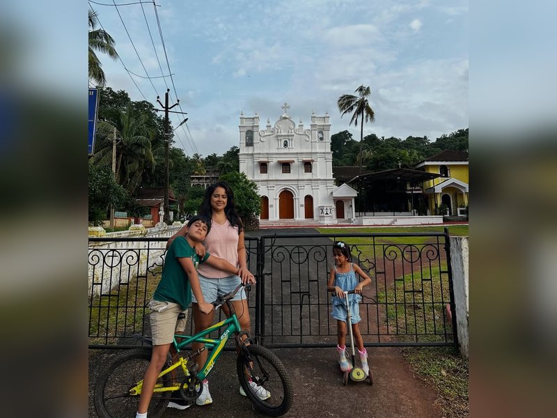 Sameera Reddy shares how shifting to Goa improved her mental health and made her a calmer mother