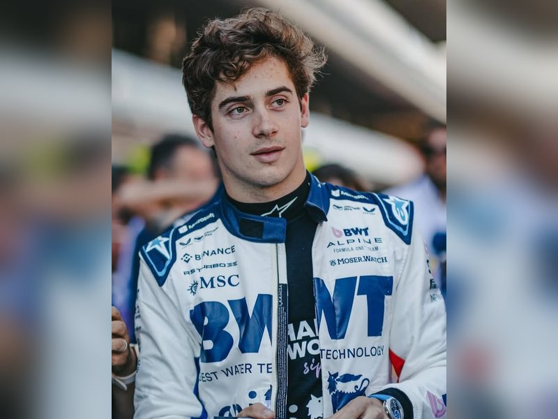 Formula 1: Alpine driver Franco Colapinto crashes during tyre test at Hungaroring (Credit: X/Franco Colapinto)