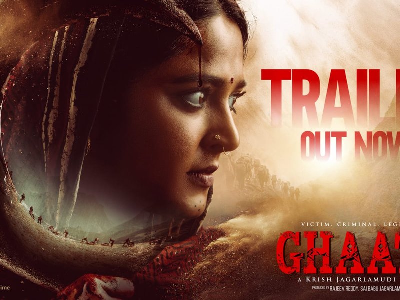 Anushka Shetty, Vikram Prabhu whip up a rebellion in Ghaati's explosive trailer; film to hit screens on Sept 5
