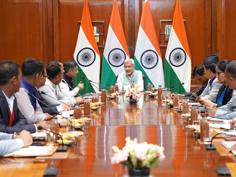 EAM Jaishankar, young political leaders from Nepal discuss bilateral cooperation