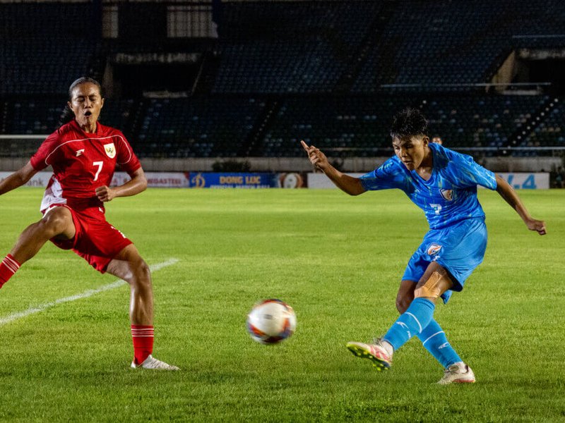 Indonesia hold India at bay in AFC U20 Women’s Asian Cup Qualifiers opener (Credit: AIFF)
