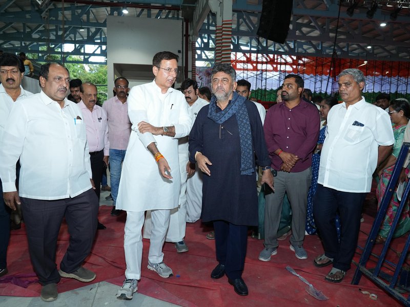 'Election fraud': Preparations underway in full swing for Rahul's event in Karnataka
