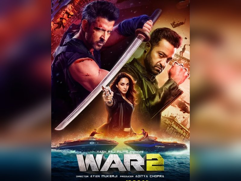 It’s a ‘dance war’ between Hrithik Roshan, NTR in ‘Janaabe Aali’ from ‘War 2’ 