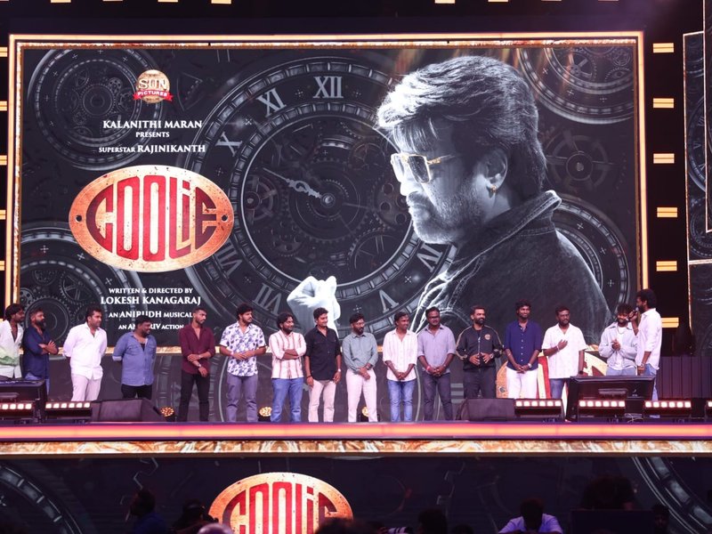 Proud of you boys, says Lokesh Kanakaraj as he thanks team for pouring their hearts into making Rajinikanth's 'Coolie'