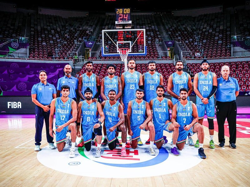 India suffer second loss in group stage, go down to China 69-100 in FIBA Asia Cup in Jeddah, Saudi Arabia, on Thursday. 