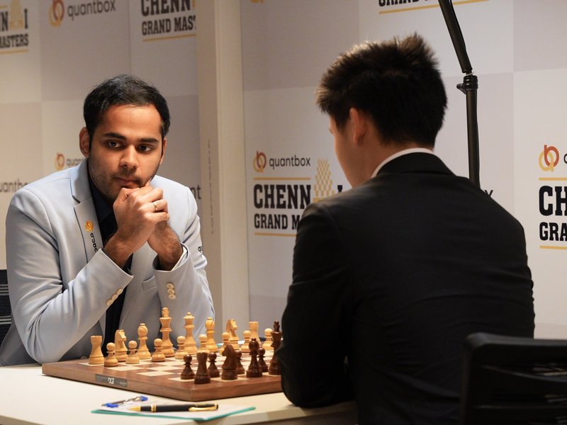 Arjun Erigaisi, Vincent Keymer off to strong start as third edition of the Chennai Grandmasters 2025 gets underway in Chennai on Thursday. Photo credit: TNCA 