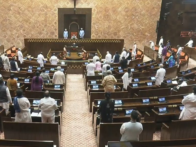 Rajya Sabha adjourned till Monday amid Oppn uproar